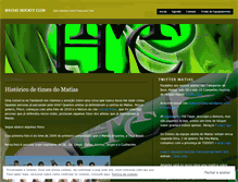 Tablet Screenshot of matiashockey.wordpress.com