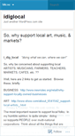 Mobile Screenshot of idiglocal.wordpress.com