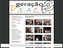 Tablet Screenshot of geracaopeace.wordpress.com