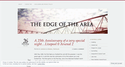 Desktop Screenshot of edgeofthearea.wordpress.com