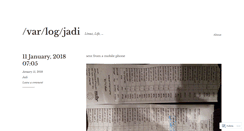 Desktop Screenshot of jadi.wordpress.com