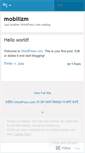 Mobile Screenshot of mobilizm.wordpress.com