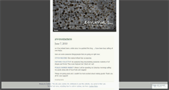 Desktop Screenshot of emmacwallace.wordpress.com