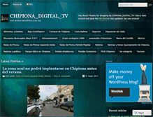 Tablet Screenshot of chipionadigitaltelevision.wordpress.com