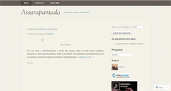 Desktop Screenshot of cronicasdamulherdumbebado.wordpress.com