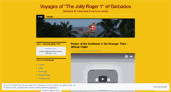 Desktop Screenshot of jollyroger1barbados.wordpress.com