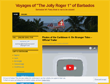 Tablet Screenshot of jollyroger1barbados.wordpress.com