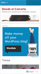 Mobile Screenshot of calvario.wordpress.com