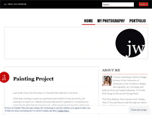 Tablet Screenshot of jlwooddesign.wordpress.com