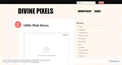 Desktop Screenshot of divinepixels.wordpress.com