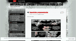 Desktop Screenshot of materialeslenguaylite.wordpress.com