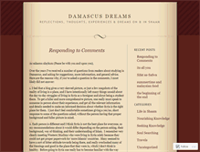 Tablet Screenshot of damascusdreams.wordpress.com