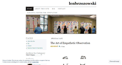 Desktop Screenshot of lenbrzozowski.wordpress.com