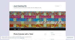 Desktop Screenshot of justcastingon.wordpress.com