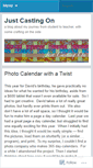 Mobile Screenshot of justcastingon.wordpress.com