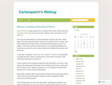 Tablet Screenshot of carlseapatch.wordpress.com