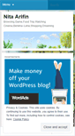 Mobile Screenshot of nitaarifindarius.wordpress.com