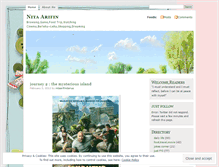 Tablet Screenshot of nitaarifindarius.wordpress.com