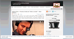 Desktop Screenshot of elvallenato.wordpress.com