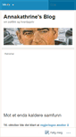 Mobile Screenshot of annakathrine.wordpress.com