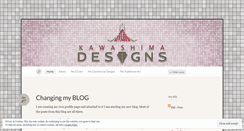 Desktop Screenshot of kawashimadesigns.wordpress.com