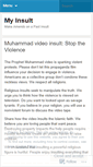 Mobile Screenshot of myinsult.wordpress.com