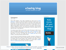 Tablet Screenshot of e3ashig.wordpress.com