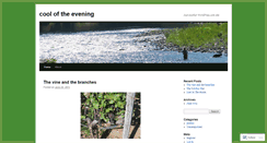 Desktop Screenshot of cooloftheevening.wordpress.com
