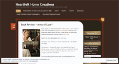 Desktop Screenshot of myheartfelthomecreations.wordpress.com