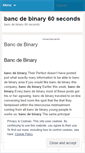 Mobile Screenshot of hsiping.bancdebinary60seconds.wordpress.com