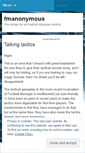 Mobile Screenshot of fmanonymous.wordpress.com
