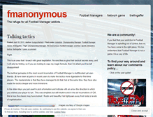 Tablet Screenshot of fmanonymous.wordpress.com