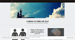 Desktop Screenshot of luminaultimelorzile.wordpress.com