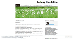 Desktop Screenshot of ladangdandelion.wordpress.com