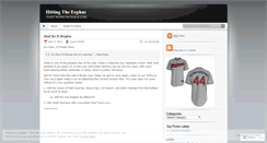 Desktop Screenshot of hittingtheeephus.wordpress.com