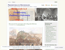 Tablet Screenshot of presbiterianoreformado.wordpress.com