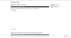 Desktop Screenshot of grufoos.wordpress.com