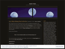 Tablet Screenshot of djmojodojo.wordpress.com
