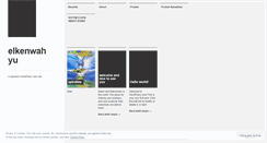 Desktop Screenshot of elkenwahyu.wordpress.com