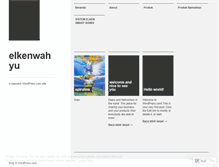 Tablet Screenshot of elkenwahyu.wordpress.com