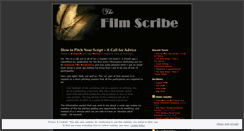 Desktop Screenshot of filmscribe.wordpress.com