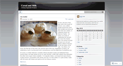 Desktop Screenshot of cerealmilk.wordpress.com