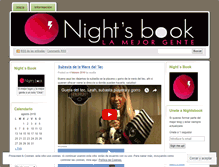 Tablet Screenshot of nightsbook.wordpress.com