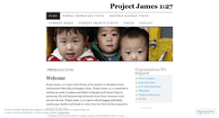 Desktop Screenshot of projectjames127.wordpress.com