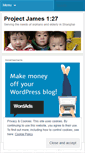 Mobile Screenshot of projectjames127.wordpress.com