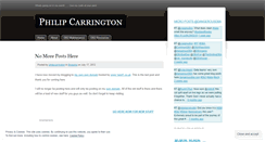 Desktop Screenshot of philipcarrington.wordpress.com