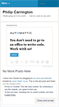 Mobile Screenshot of philipcarrington.wordpress.com