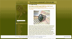 Desktop Screenshot of naturalamber.wordpress.com