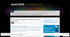 Desktop Screenshot of moyey3434.wordpress.com