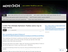 Tablet Screenshot of moyey3434.wordpress.com